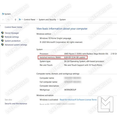 cara cek ram laptop masih bagus atau tidak