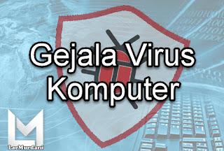 tanda laptop kena virus
