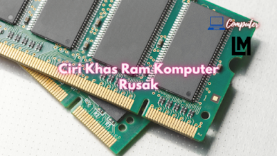 tanda slot ram rusak