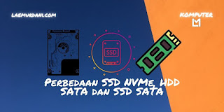 Perbedaan Besar SSD NVMe, HDD SATA dan SSD SATA