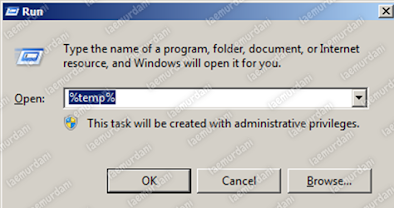 cara menghapus file sampah di laptop windows 10
