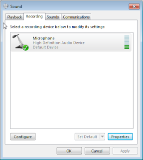 MICROPHONE INDICATOR