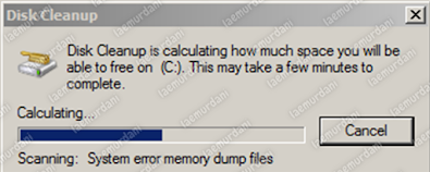 cara scan disk cleanup laptop agar tidak lemot