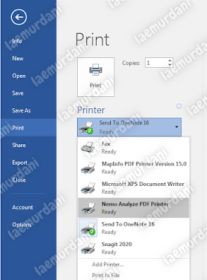 mengganti word menjadi pdf