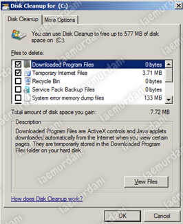 cara scan disk cleanup laptop agar cepat