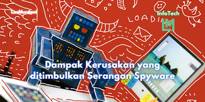 Dampak Kerusakan yang ditimbulkan Serangan Spyware