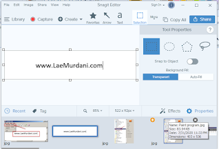 Aplikasi SNAGIT untuk print screen laptop