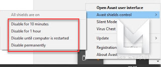 Cara Mematikan Software Antivirus AVAST Selamanya